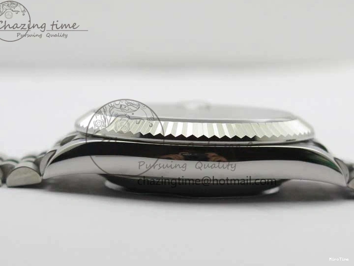 MiroTime 0327 DateJust 41MM 126334 904L SS VRF 1:1 Best Edition Silver Dial Crystals Markers on SS Jubilee Bracelet A FashionForward 2907